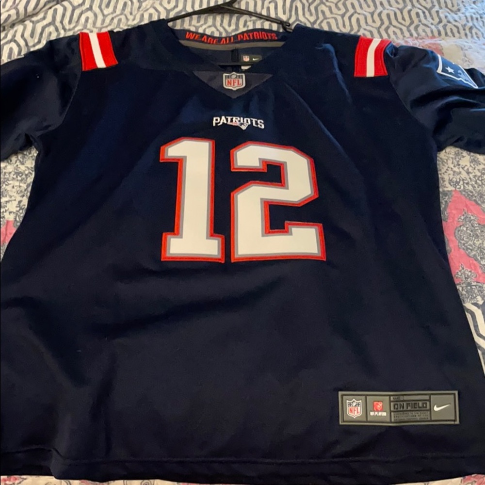 Tom Brady Jersey/ youth XL